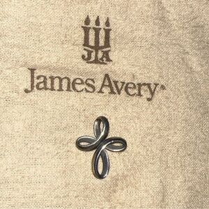 James Avery Ribbon Cross Pendant